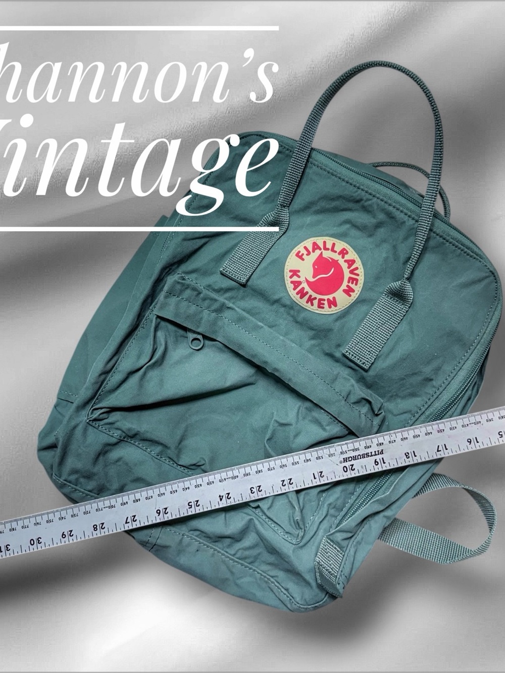 Fjallraven Original Kanken Forrest Green Swedish Backpack